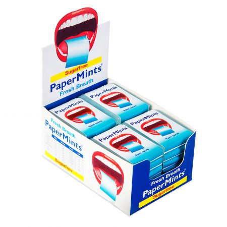 display papermints strips