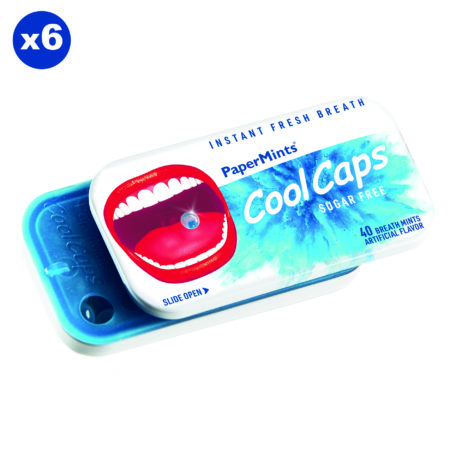 CooLCaps Tin 40 pearls mint